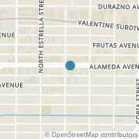 Map location of 3318 Alameda Ave, El Paso TX 79905