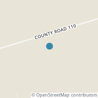 Map location of 6999 County Road 110, Garden City TX 79739