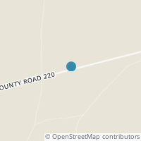 Map location of 1375 County Road 170, Garden City TX 79739