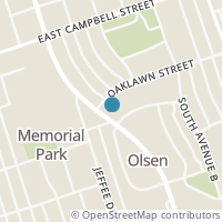 Map location of 604 S Poplar St, Kermit TX 79745