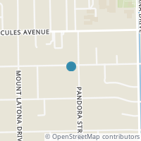 Map location of 4864 Titanic Ave, El Paso TX 79904
