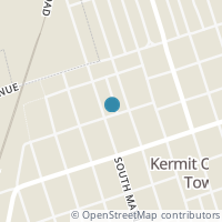 Map location of 201 N Main St, Kermit TX 79745