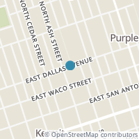 Map location of 323 N Ash St, Kermit TX 79745