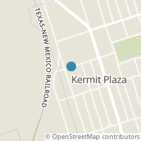 Map location of 535 N Elm St, Kermit TX 79745