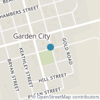 Map location of 317 N Myrl St, Garden City TX 79739