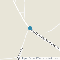 Map location of 3550 Highway 1689, Comanche TX 76442