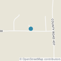 Map location of 1243 An County Road 438, Frankston TX 75763