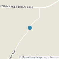 Map location of 1451 County Road 416, Comanche TX 76442