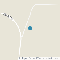 Map location of 628 County Road 430, Comanche TX 76442