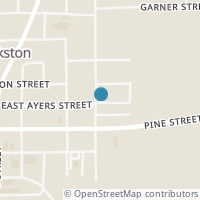 Map location of 222 Garrison St, Frankston TX 75763
