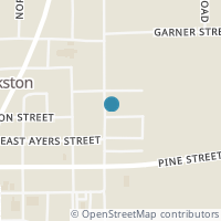 Map location of 200 Garrison St, Frankston TX 75763