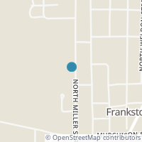 Map location of 611 Miller St, Frankston TX 75763