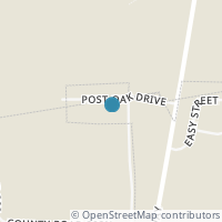 Map location of 113 E Post Oak Dr, Frankston TX 75763