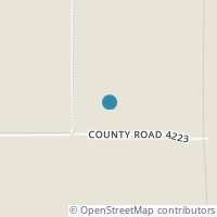 Map location of 4217 Cr, Frankston TX 75763