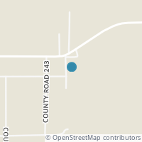 Map location of 141 County Road 245, Ovalo TX 79541