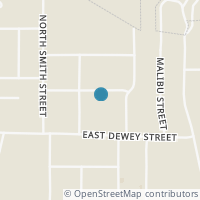 Map location of 606 E Pine St, Malakoff TX 75148