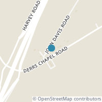Map location of 536 Derrs Chapel Rd, Italy TX 76651