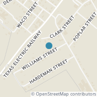 Map location of 681 Williams St, Italy TX 76651