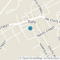 Map location of 117 Harpold, Italy TX 76651