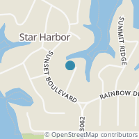 Map location of 6 Land Cove Cir, Malakoff TX 75148