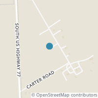 Map location of 381 Carter Rd, Italy TX 76651