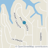 Map location of 464 Palos Verdes, Malakoff TX 75148
