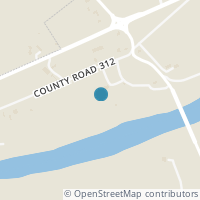 Map location of 3524 County Road 312, Rainbow TX 76077