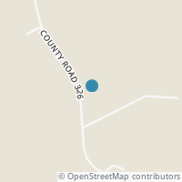 Map location of 326 Community Dr, De Berry TX 75639