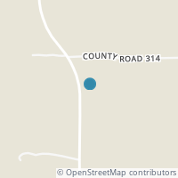 Map location of 898 Fm 1186, De Berry TX 75639