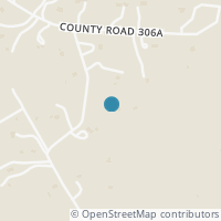 Map location of 1636 County Road 306, Rainbow TX 76077