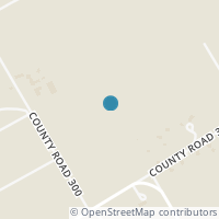 Map location of 1109 County Road 304, Rainbow TX 76077