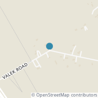 Map location of 249 Valek Rd, Ennis TX 75119