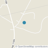 Map location of 156 County Road 3093, De Berry TX 75639