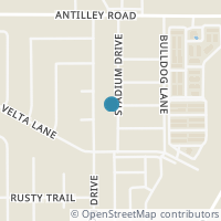 Map location of 6510 Stadium Dr, Abilene TX 79606