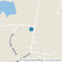 Map location of 608 Saralvo Rd, Midlothian TX 76065