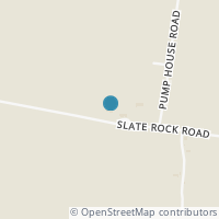 Map location of 1383 Slate Rock Rd, Ennis TX 75119