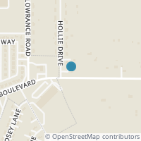 Map location of 100 Hollie Drive, Red Oak, TX 75154