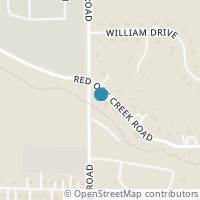 Map location of 924 Red Oak Creek Drive, Ovilla, TX 75154