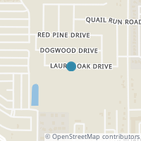 Map location of 114 Laurel Oak Drive, Red Oak, TX 75154