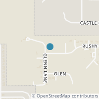 Map location of 548 Glenn Lane, Red Oak, TX 75154