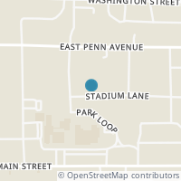 Map location of 179 Stadium Ln, Van TX 75790