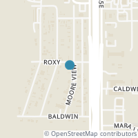 Map location of 302 Moreview Street, Red Oak, TX 75154