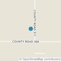 Map location of 19421 County Road 311, Abilene TX 79601