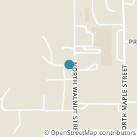 Map location of 791 N Walnut St, Van TX 75790