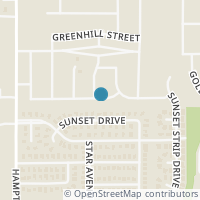 Map location of 216 Ravenel, Glenn Heights, TX 75154