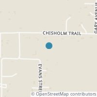Map location of 4411 Chisholm Trail, Crowley, TX 76036