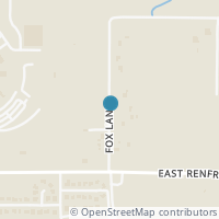 Map location of TBD Fox Ln Street, Burleson, TX 76028