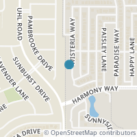 Map location of 211 Wisteria Way, Red Oak, TX 75154