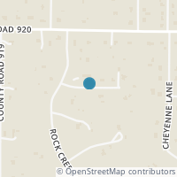 Map location of 4100 Bixby Creek Court, Crowley, TX 76036