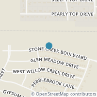 Map location of 307 Stonecreek Drive, Arlington, TX 76014